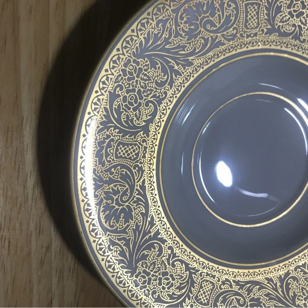 Vintage Franciscan Gold Renaissance Masterpiece China Saucer. 6